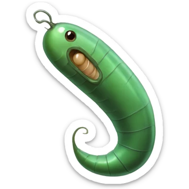 Medicinal leech sticker