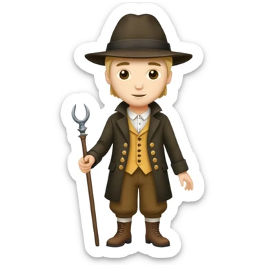 Crook,Knave. ful body sticker