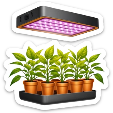 indoor grow light sticker