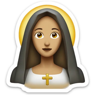 Mary magdalene symbol sticker