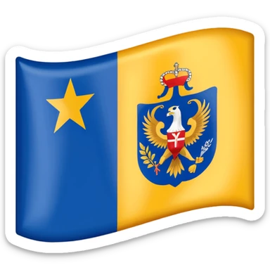 Bandera del estado zulia sticker