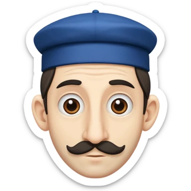 A Jewish person with big nose sticker