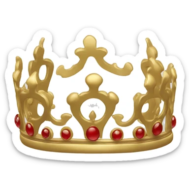 Couronne gothique sticker