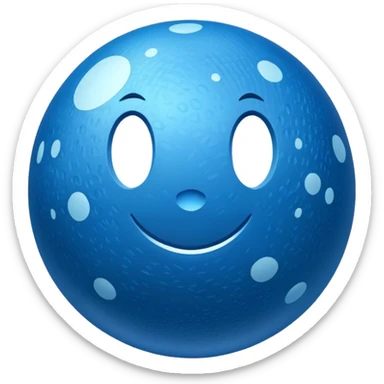  verification tick on a blue 🔵 with spicks  sticker