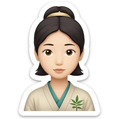 eastern medicine sticker