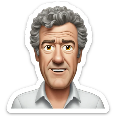 Jeremy Clarkson sticker