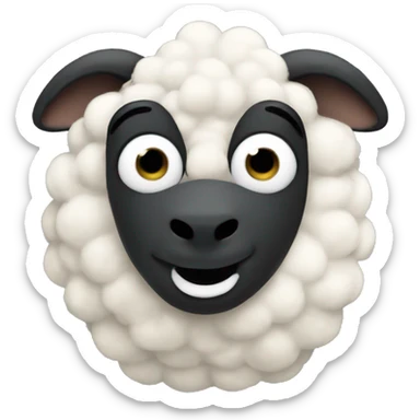 Shawn the sheep sticker