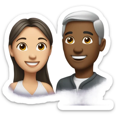 Married couple  sticker