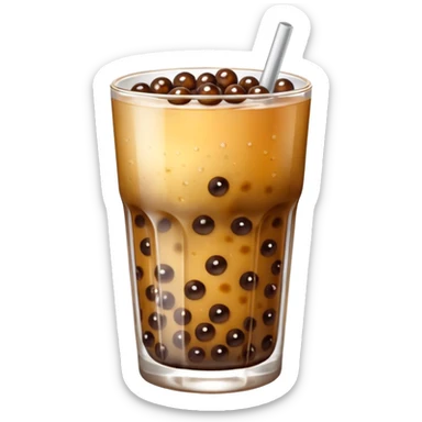 I ❤️ boba sticker