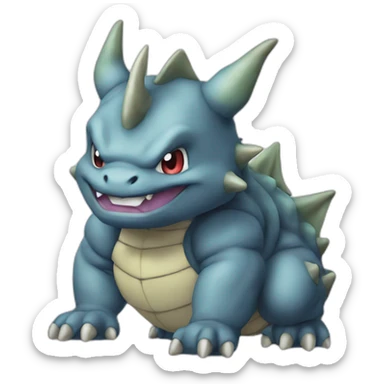 Nidoking sticker