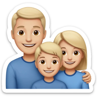 pasando tiempo con mis padres sticker