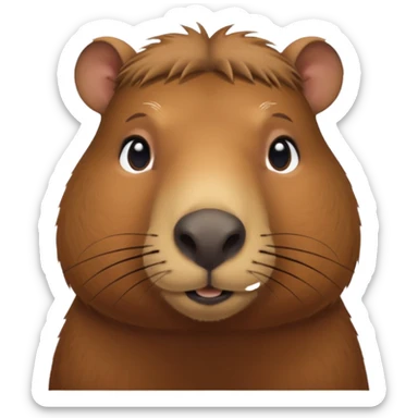 Kapibara sticker