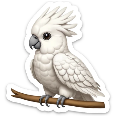 White Cockatoo sticker