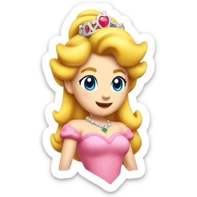 Princess Peach sticker