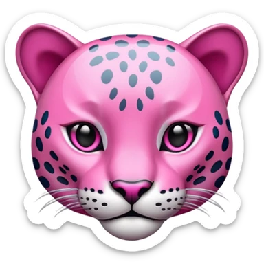 Pink Jaguar sticker
