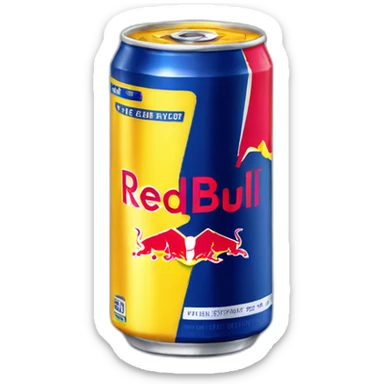 Energy drink redbull sticker