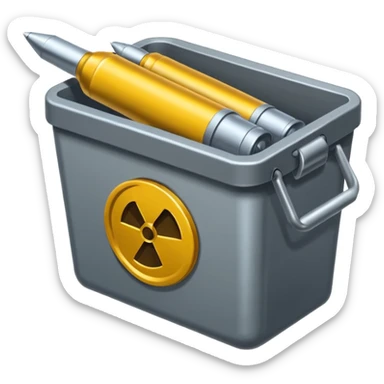 Fais moi une boite de munition sticker