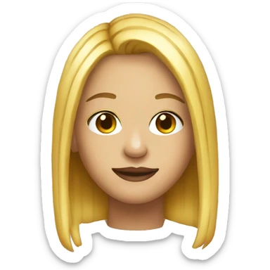 Teenage pop star of the early 00s sticker