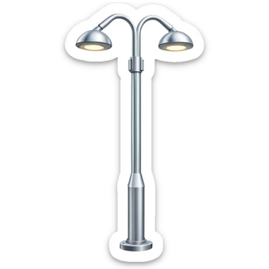 Sorayama outdoor light pole sticker