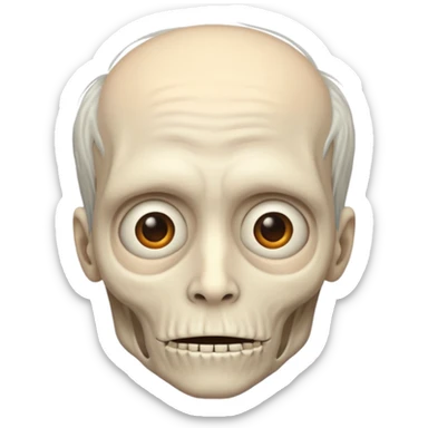 Witheret bonie sticker