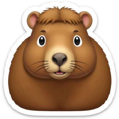 Kapibara sticker