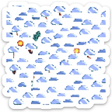 extreme weather sticker