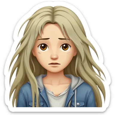 Damsel In distress ￼￼ sticker