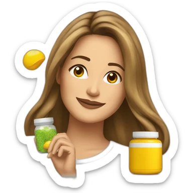 Jenifer Lopez taking supplements  sticker