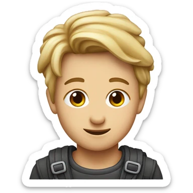 Kleiner ayri schriftzug mit kleinem ayri  sticker