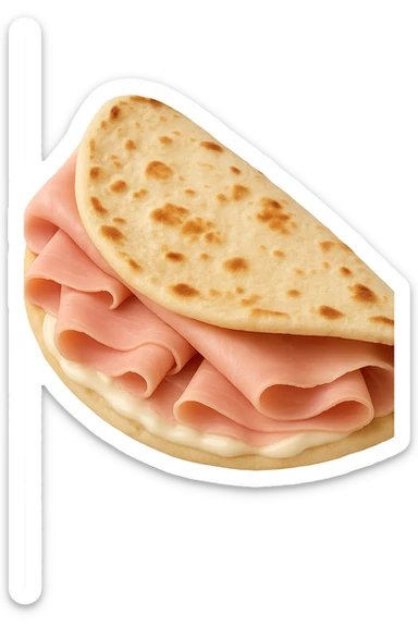 Piadina con Cotto Magro Maionese Light  sticker
