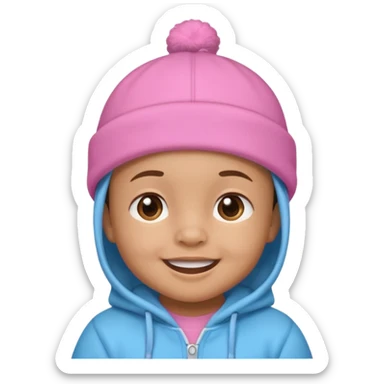 Just a simple word 'Chulo Baby' sticker