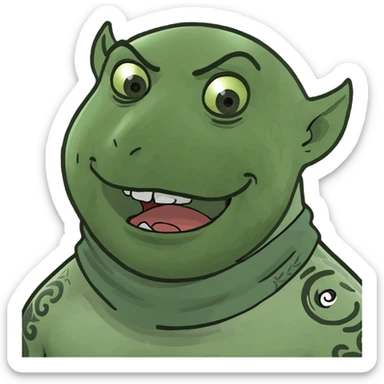 Italian brainrot meme, exaggerated Italian hand gestures aggressive, short man syndrome, large sleeve tattoos and neck tattoos, bald, dark facial features, rat vibe, silly expression, chaotic and humorous style sticker