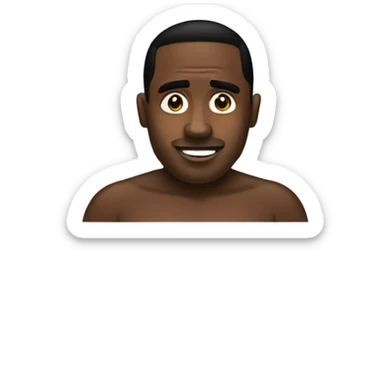 Diddy in a 50ft bed sticker