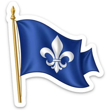 Flag of Kingdom of France sticker