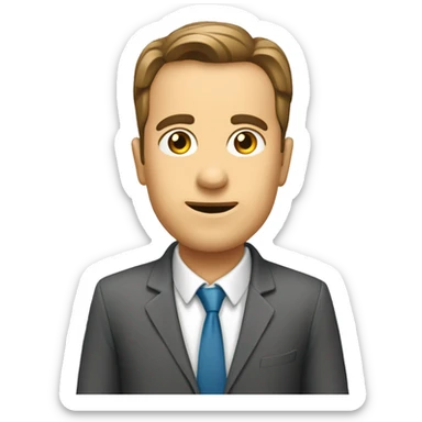 Corretor imobiliário sticker