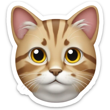 cat wit app sticker