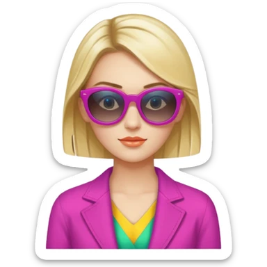 Grace Stephenson (Janet Planet) from Confidence Man sticker