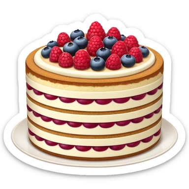 berry tiramisu sticker