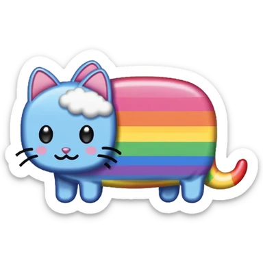 Nyan cat sticker