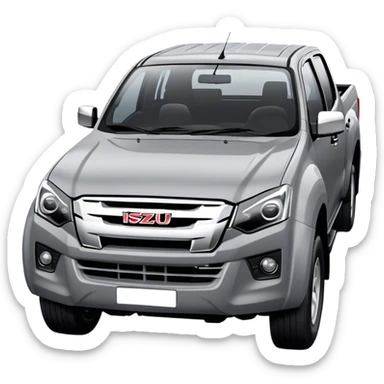 Isuzu D-MAX - Isuzu (Model Year: 2024) (Iconic colour: Grey) sticker
