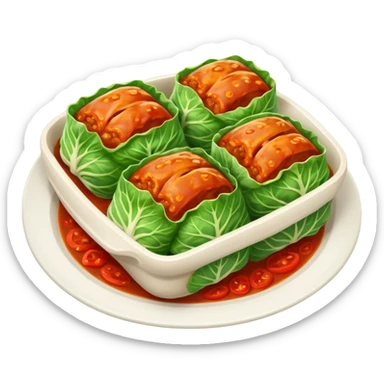cabbage rolls romanian sticker