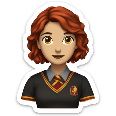 Katie bell gryffindor Georgina leonidas sticker