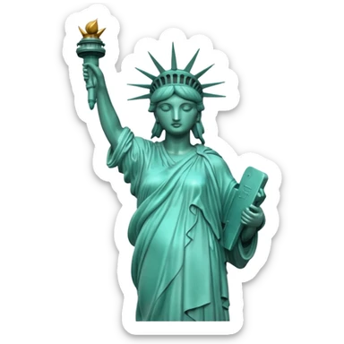 Statue of Liberty sticker