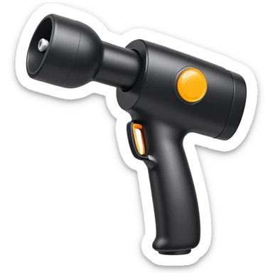 massage gun device for muscle therapy sticker