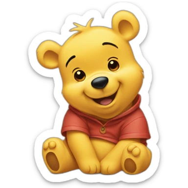 Winnie Pooh sticker