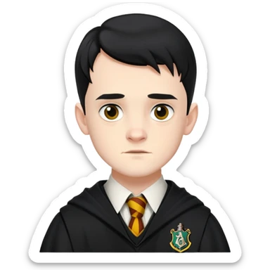 Josh Herdman as Gregory Goyle in harry potter sticker