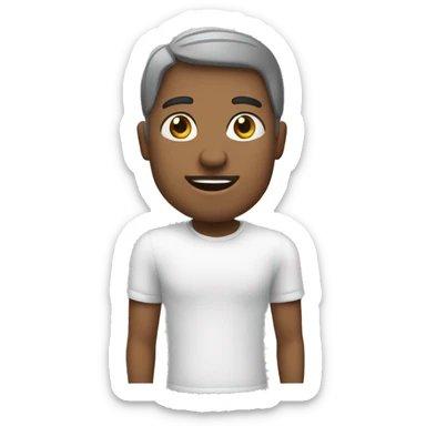 Faixa cinza com branco  sticker