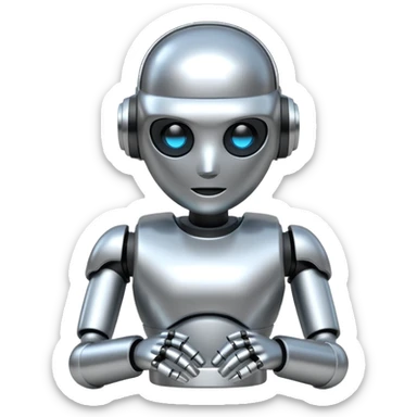 AI BOT 3D HIGH QUOLATY TRADING RELETED sticker