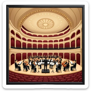 Orchestea concert in carnegie hall sticker