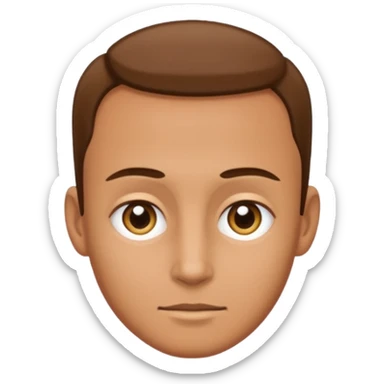 bigger forehead sticker